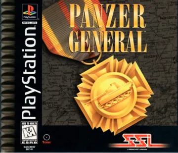 Panzer General (US) box cover front